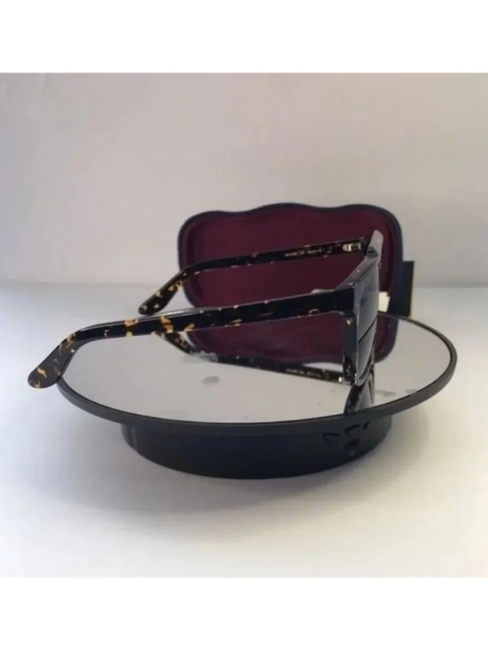 New Original Gucci GG1039S Havana tortoise square-frame sunglasses